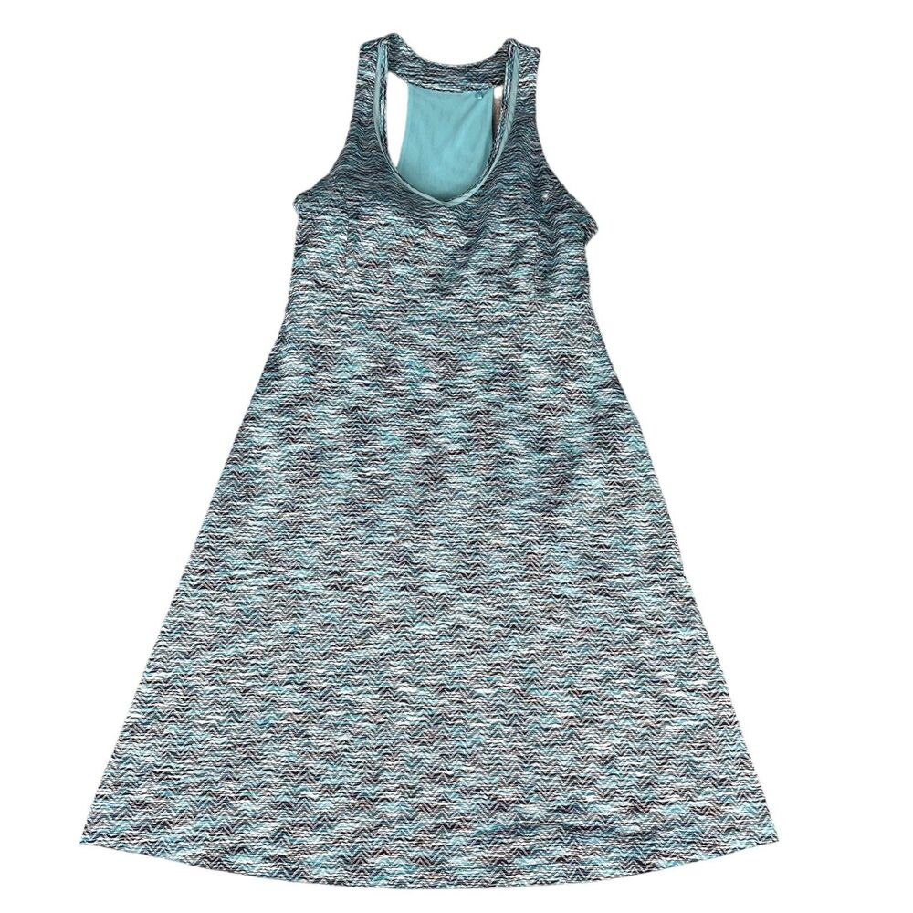 MPG Dress Women's Small Blue Sleeveless Pockets Athletic Shelf Padded Racerback